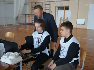 Четвертый, заключительный этап регионального Кубка БАС среди школьников прошел в Балахне